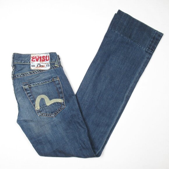 Vintage Evisu EU ED Women's Jeans 28 - Picture 1 of 12